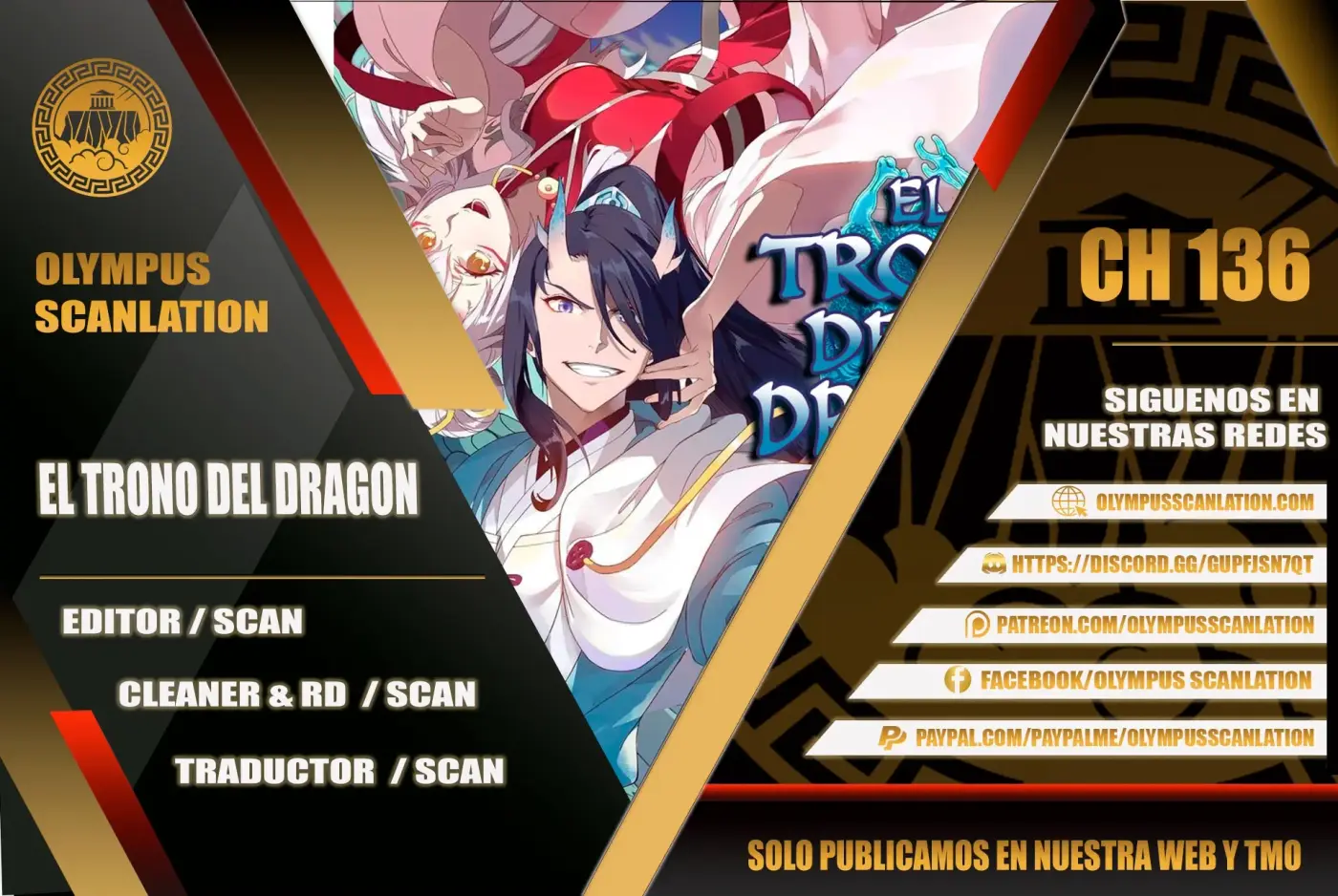El Trono del Dragon capítulo 136, página 1