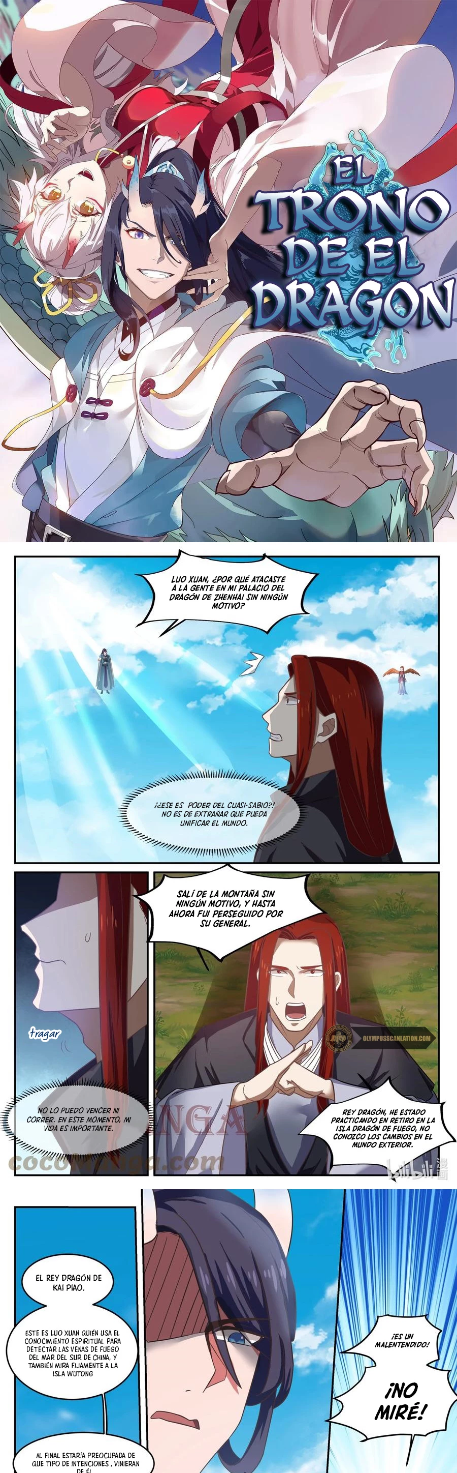 El Trono del Dragon capítulo 136, página 3