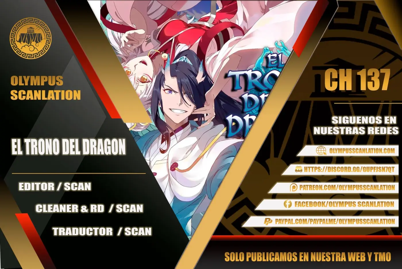 El Trono del Dragon capítulo 137, página 1