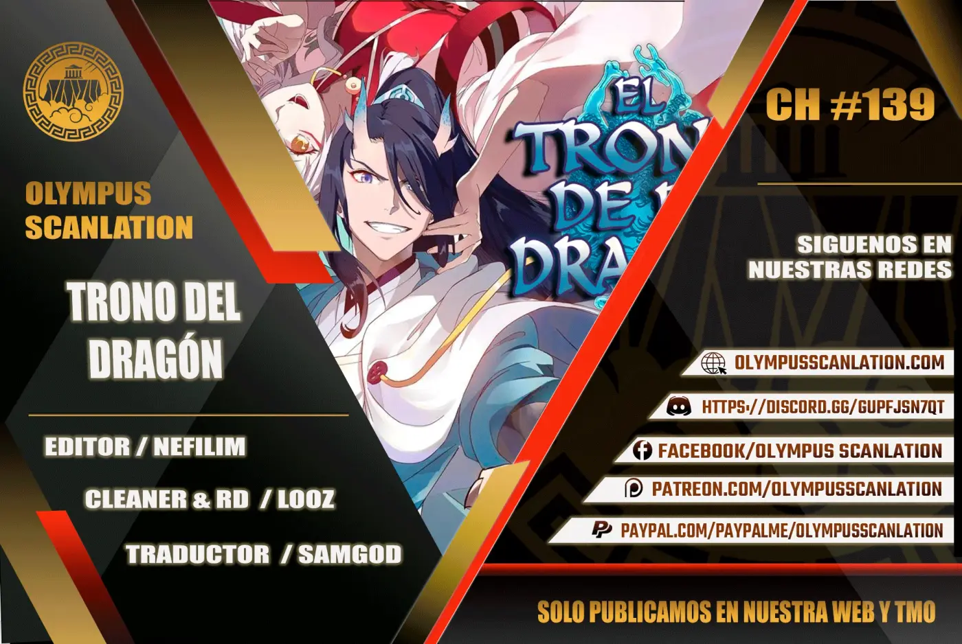 El Trono del Dragon capítulo 139, página 1