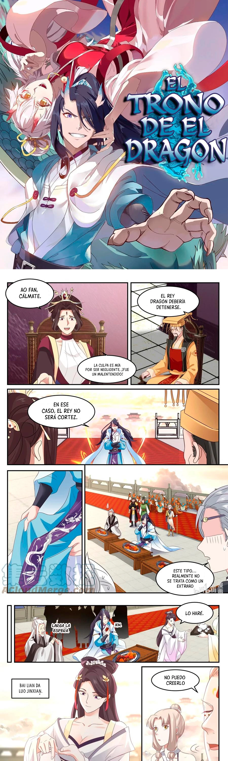 El Trono del Dragon capítulo 141, página 3