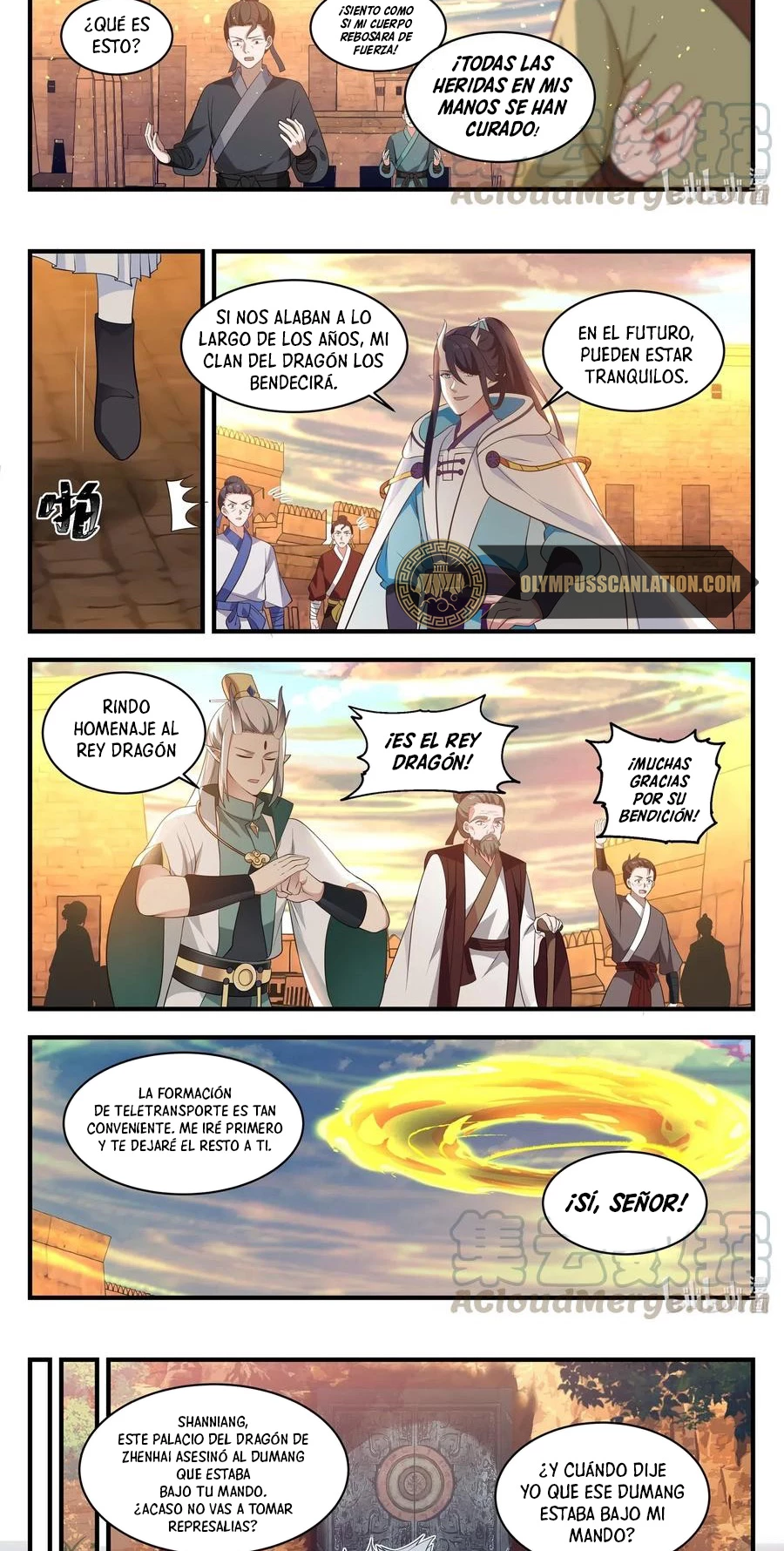 El Trono del Dragon capítulo 51, página 5