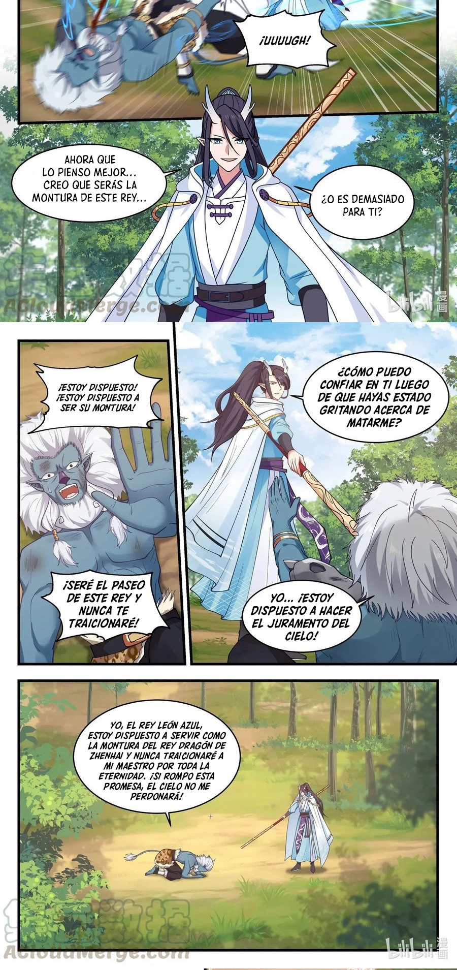 El Trono del Dragon capítulo 53, página 9