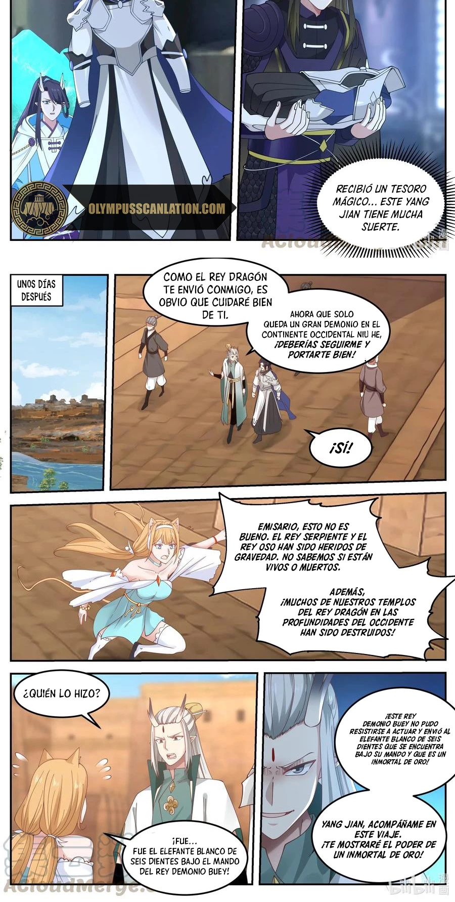 El Trono del Dragon capítulo 56, página 7