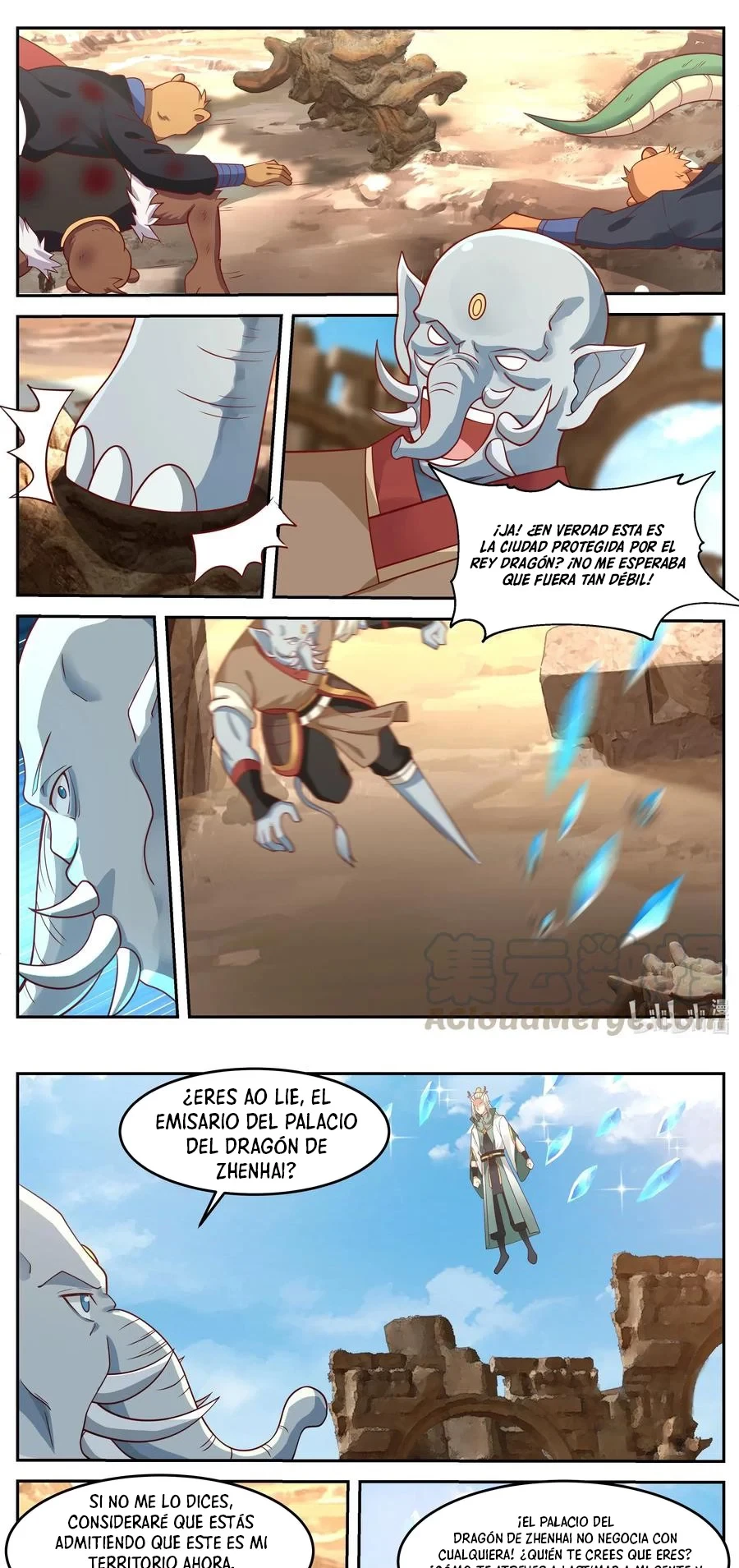 El Trono del Dragon capítulo 56, página 8