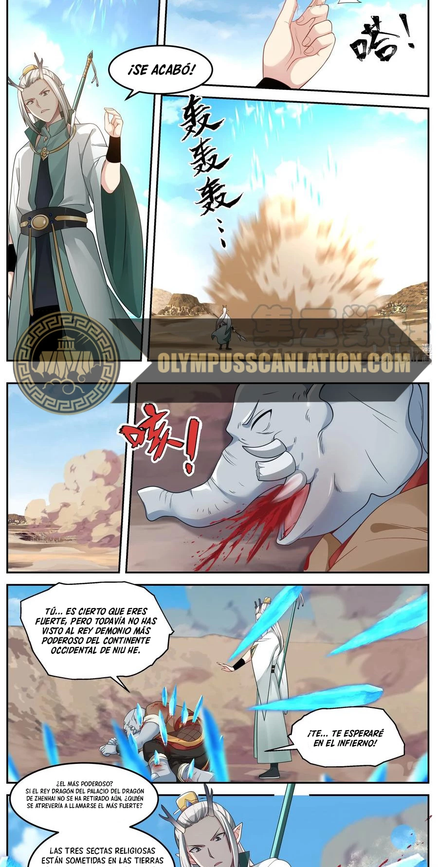 El Trono del Dragon capítulo 58, página 4