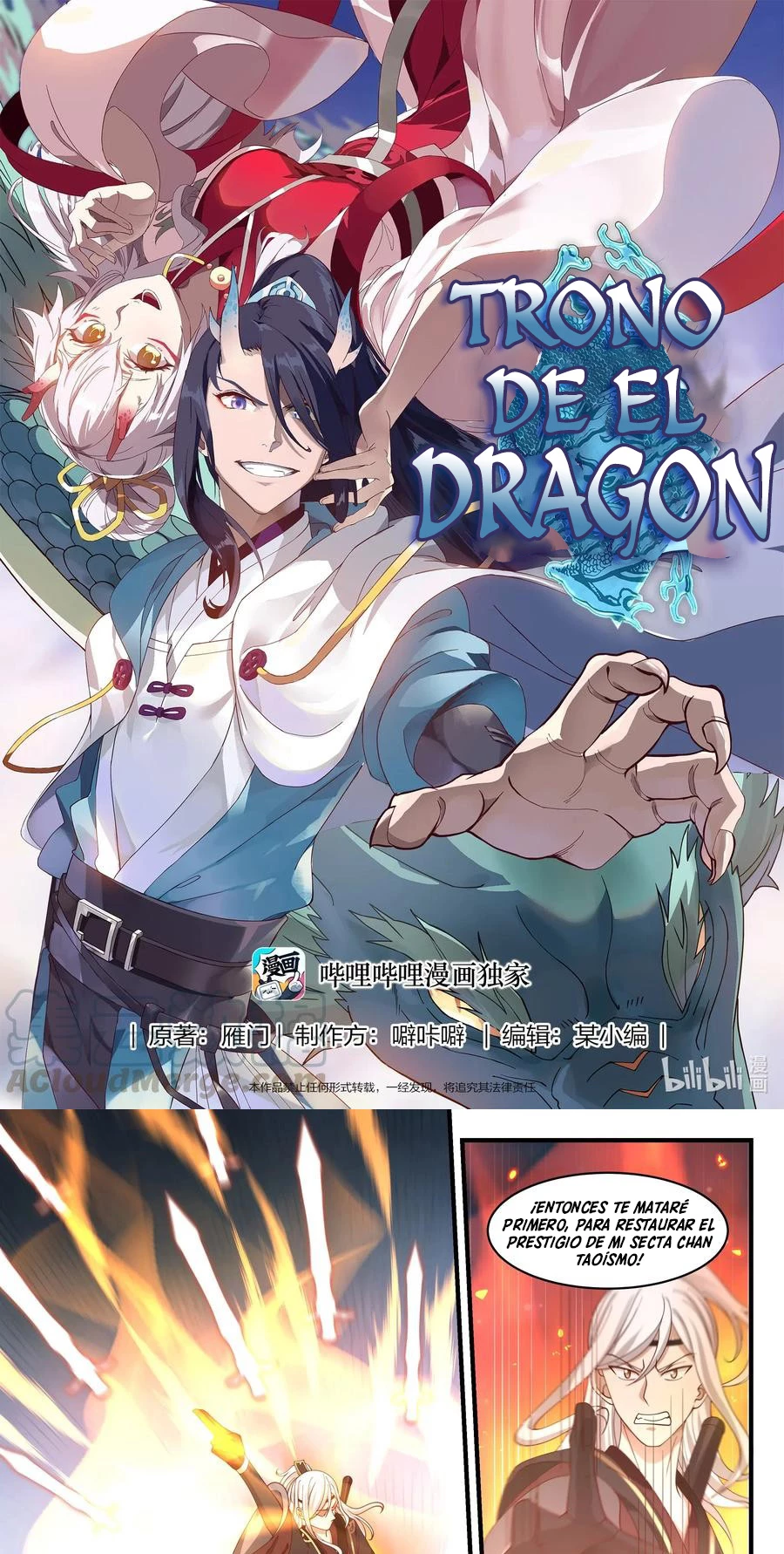 El Trono del Dragon capítulo 70, página 3