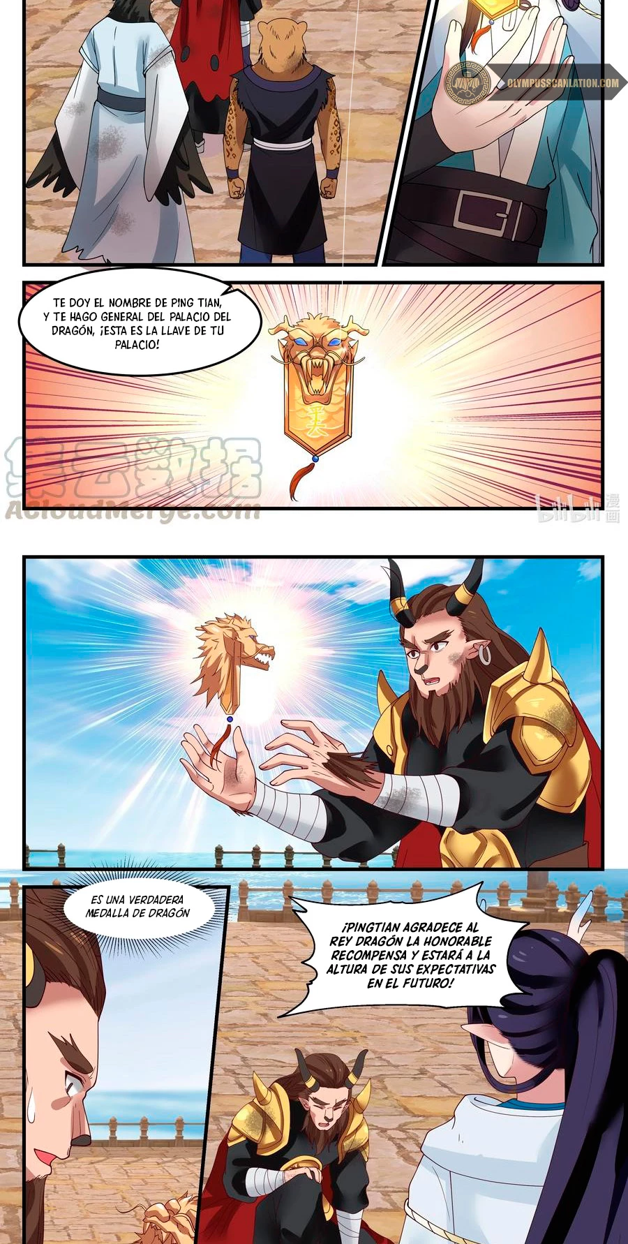 El Trono del Dragon capítulo 92, página 4