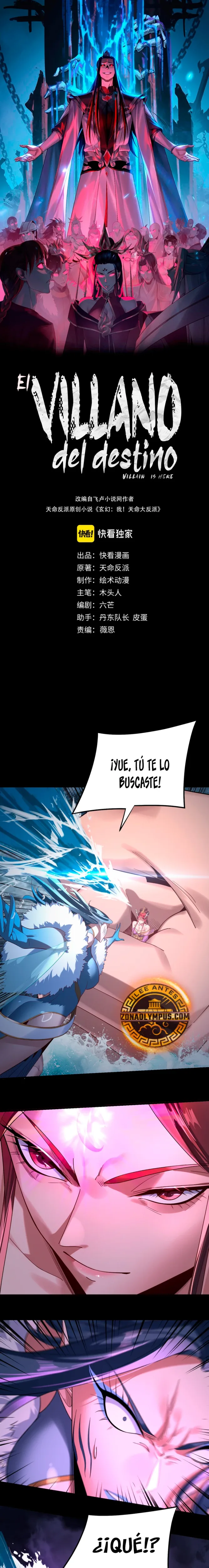 *El Villano Del Destino capítulo 201, página 2