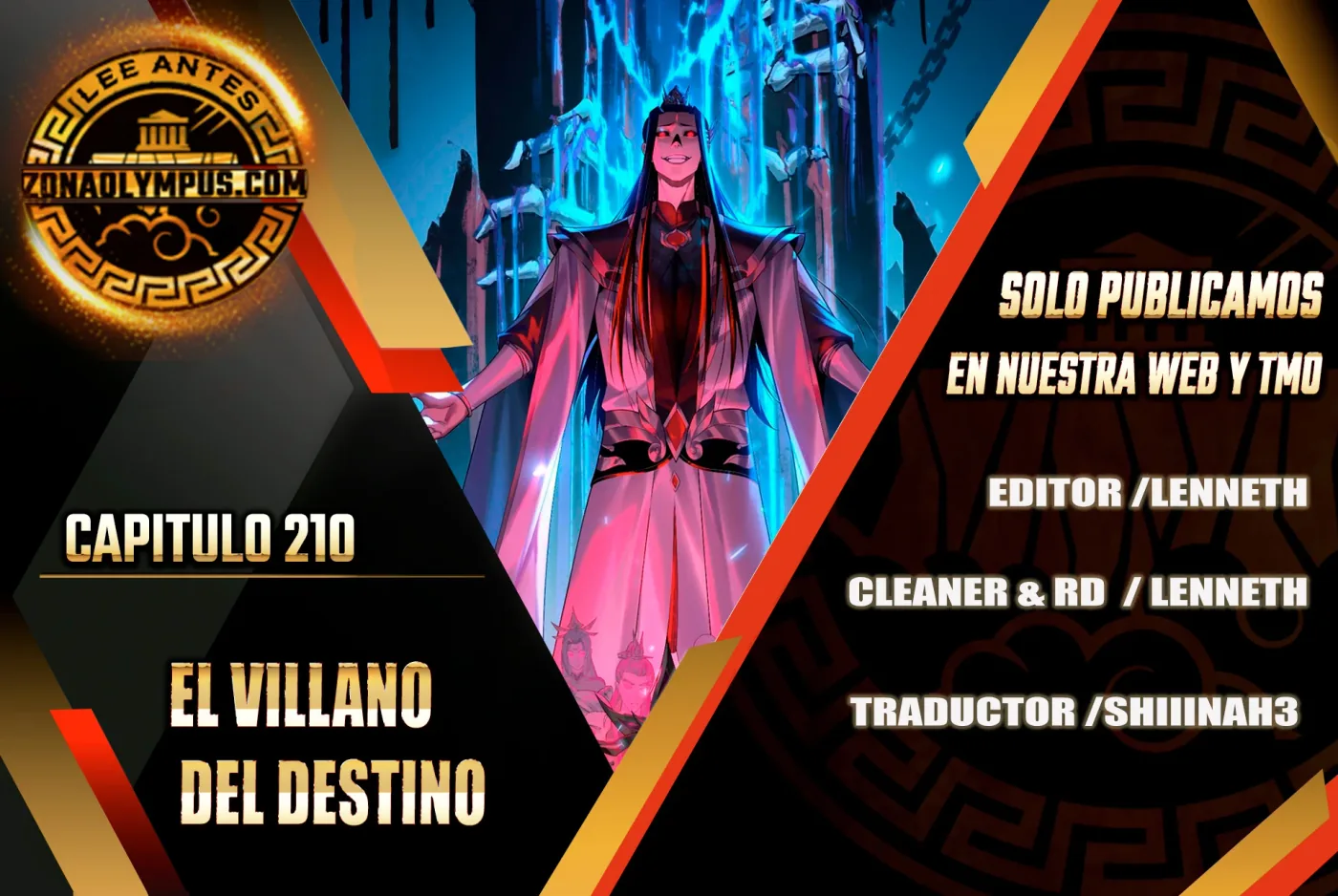 *El Villano Del Destino capítulo 210, página 1