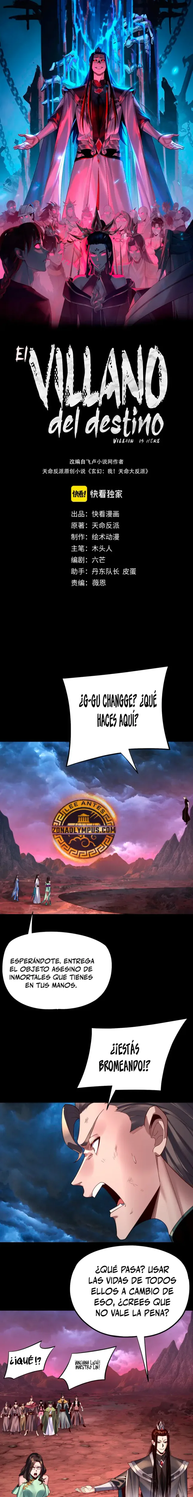 *El Villano Del Destino capítulo 222, página 2