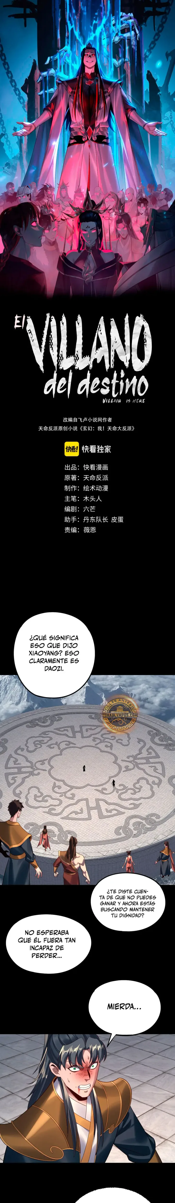 *El Villano Del Destino capítulo 232, página 2