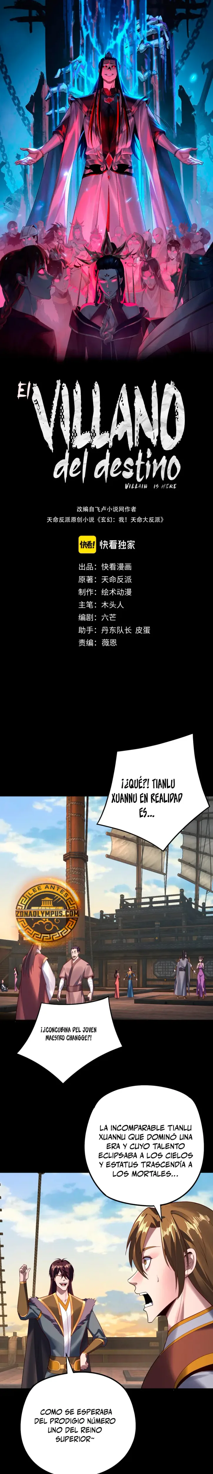 *El Villano Del Destino capítulo 241, página 3