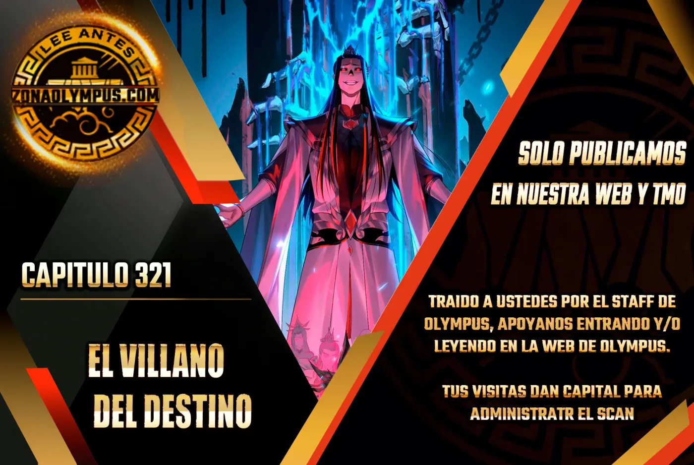 *El Villano Del Destino capítulo 321, página 1