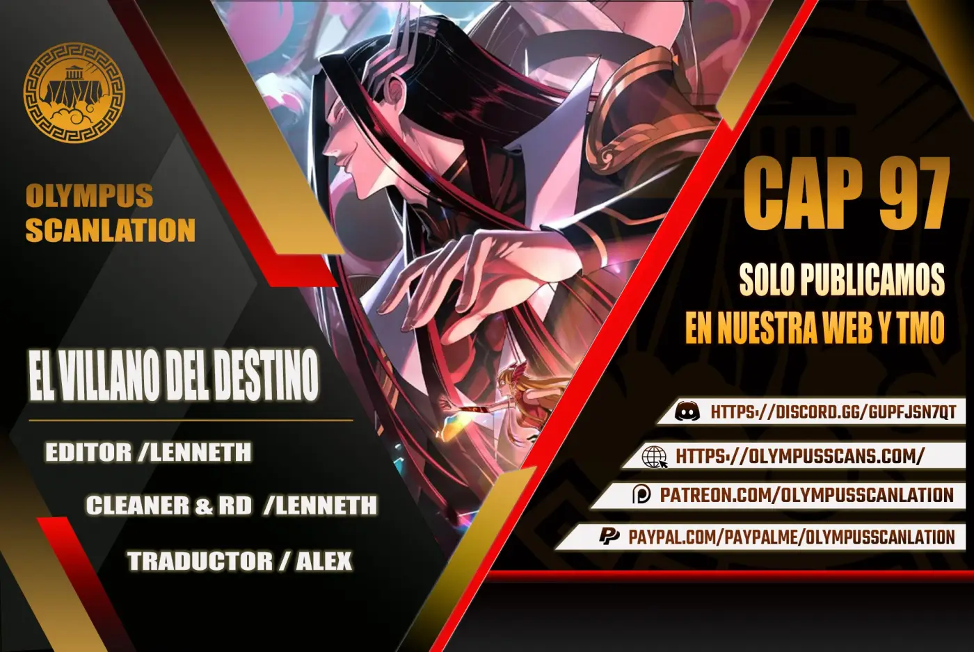 *El Villano Del Destino capítulo 97, página 1