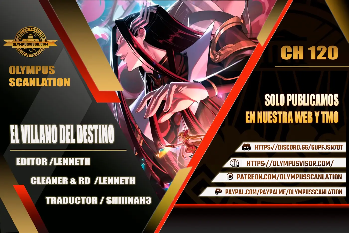 *El Villano Del Destino capítulo 120, página 1