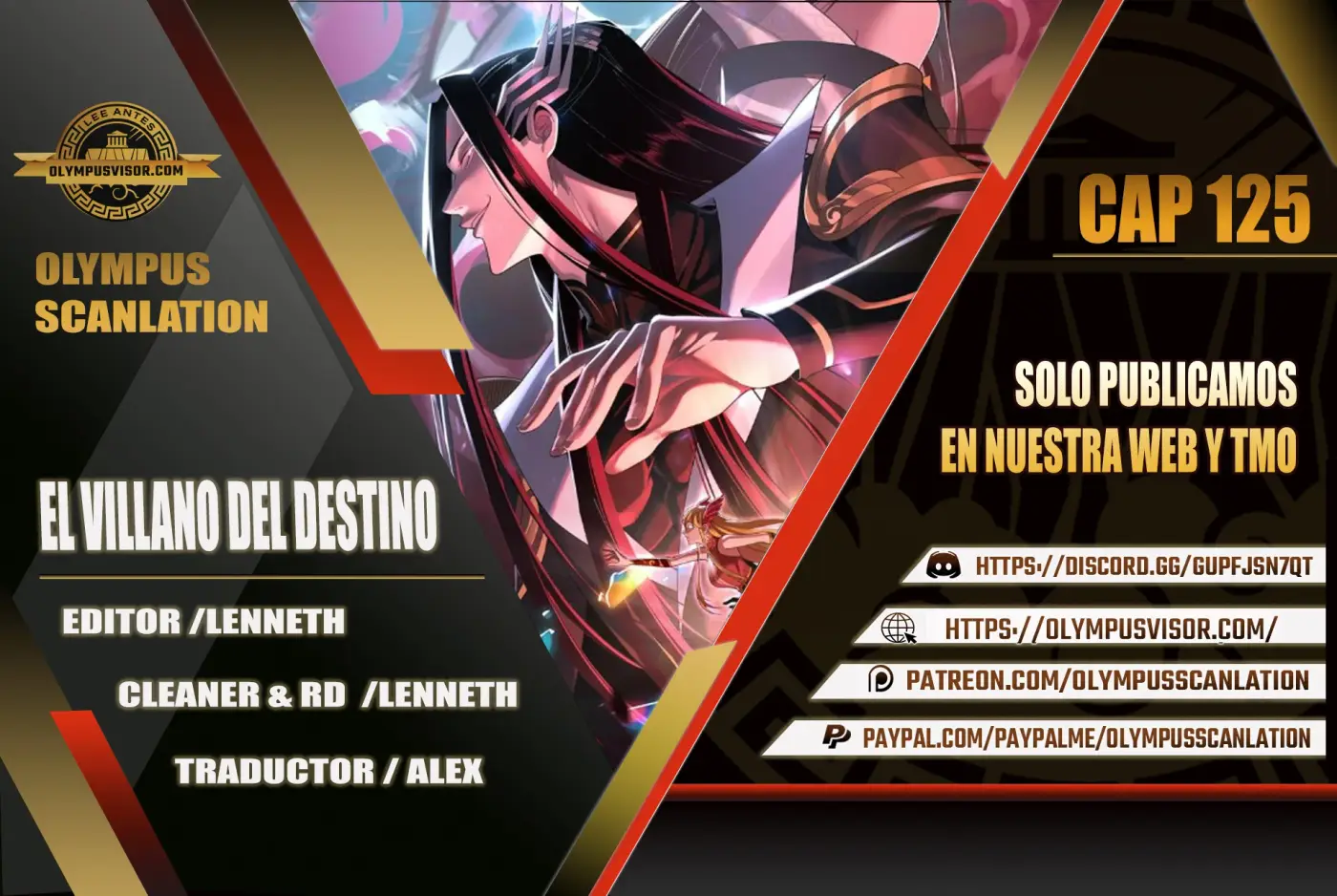 *El Villano Del Destino capítulo 125, página 1