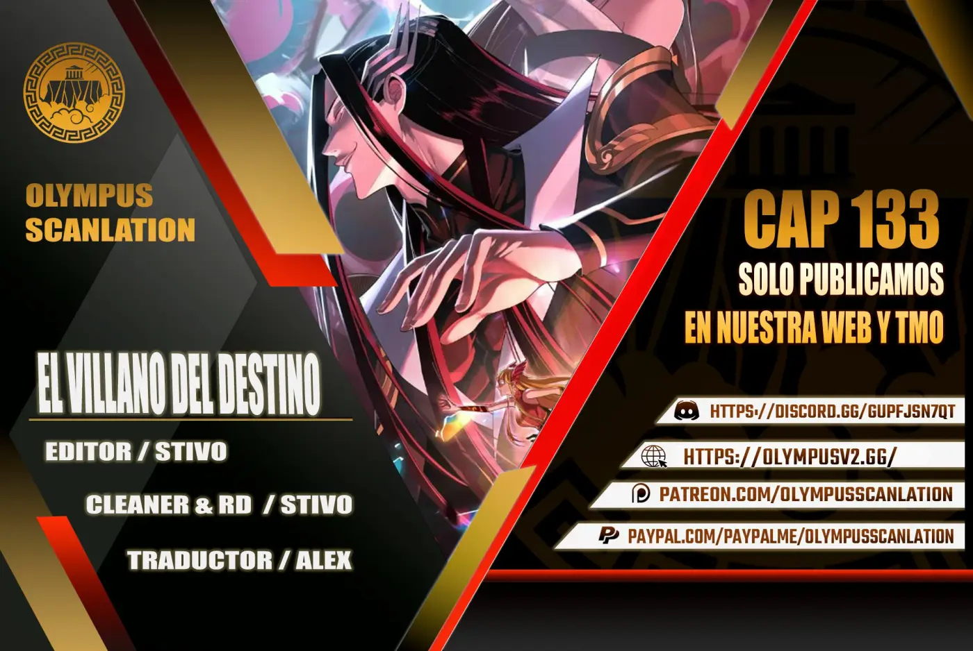 *El Villano Del Destino capítulo 133, página 1
