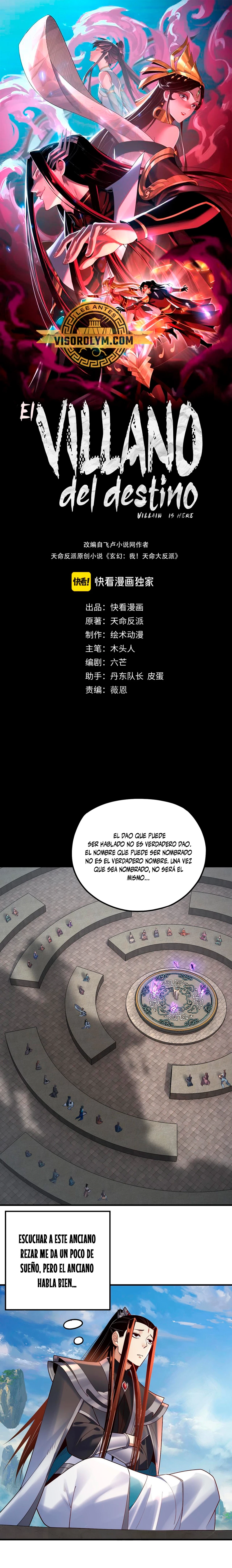 *El Villano Del Destino capítulo 134, página 2