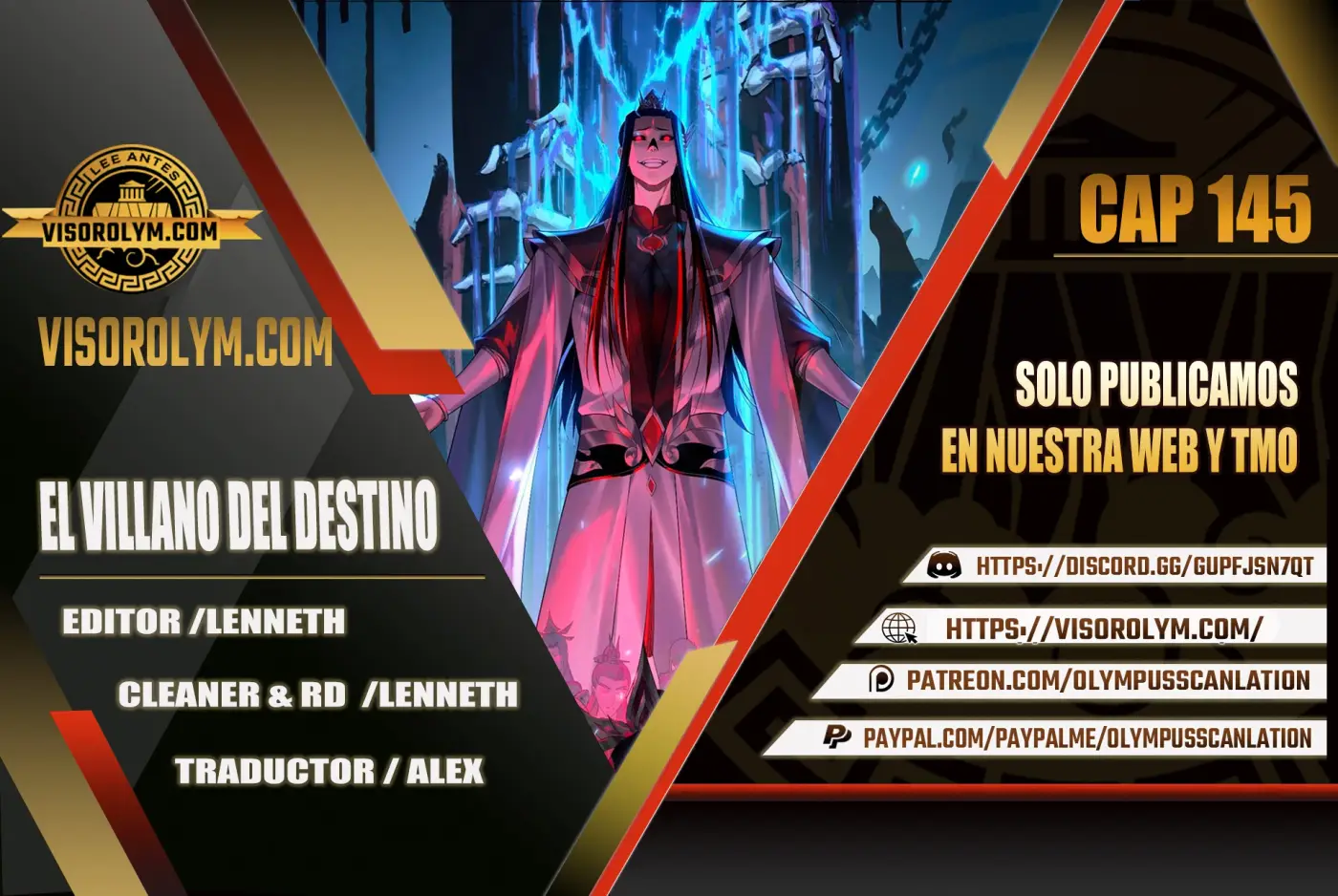 *El Villano Del Destino capítulo 145, página 1