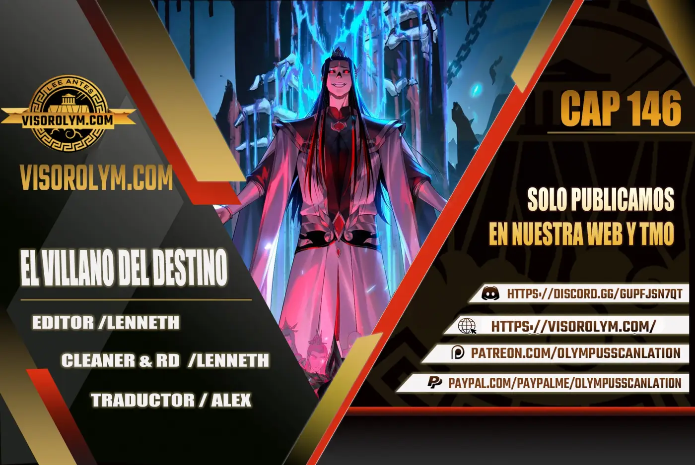 *El Villano Del Destino capítulo 146, página 1