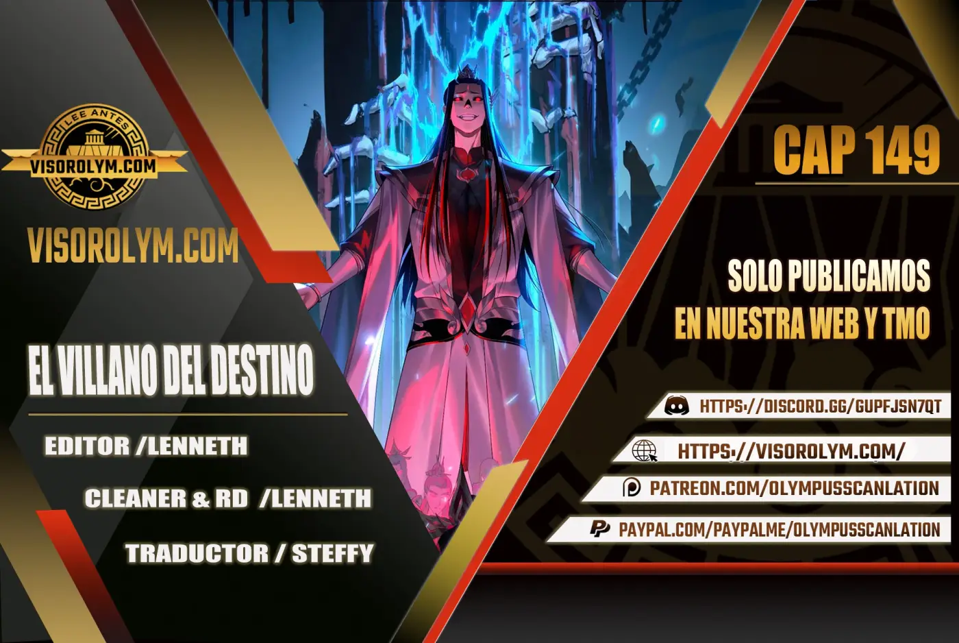 *El Villano Del Destino capítulo 149, página 1