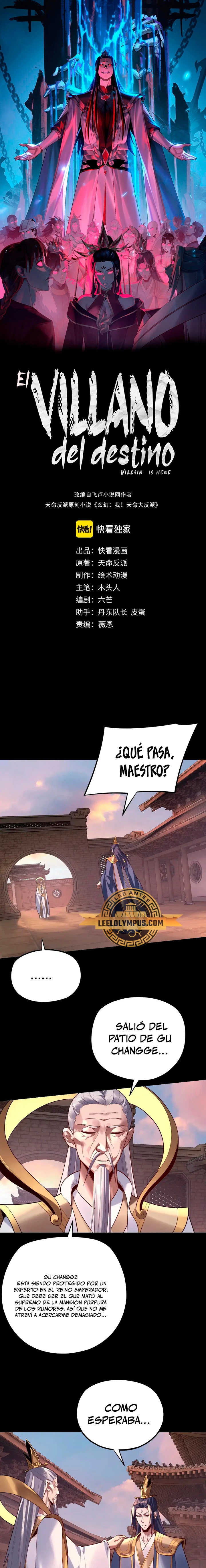 *El Villano Del Destino capítulo 160, página 2
