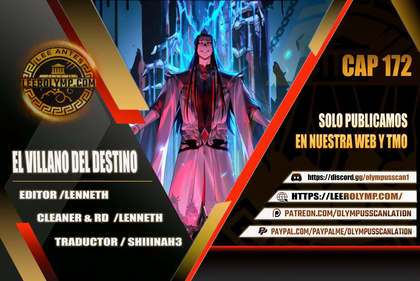 *El Villano Del Destino capítulo 172, página 1