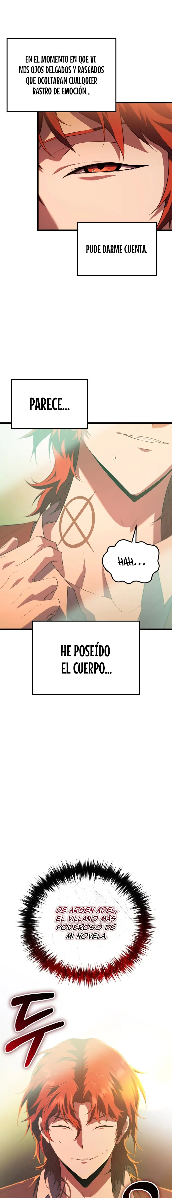 El villano de mirada cortante de la Academia Demoniaca capítulo 1, página 21