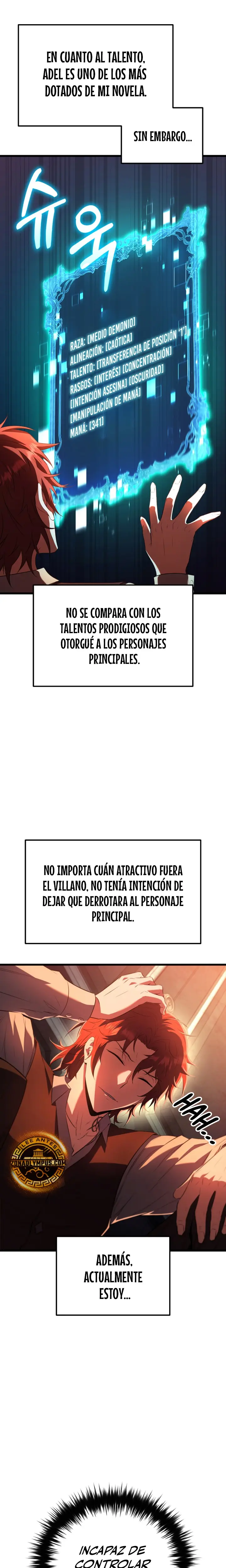 El villano de mirada cortante de la Academia Demoniaca capítulo 1, página 25