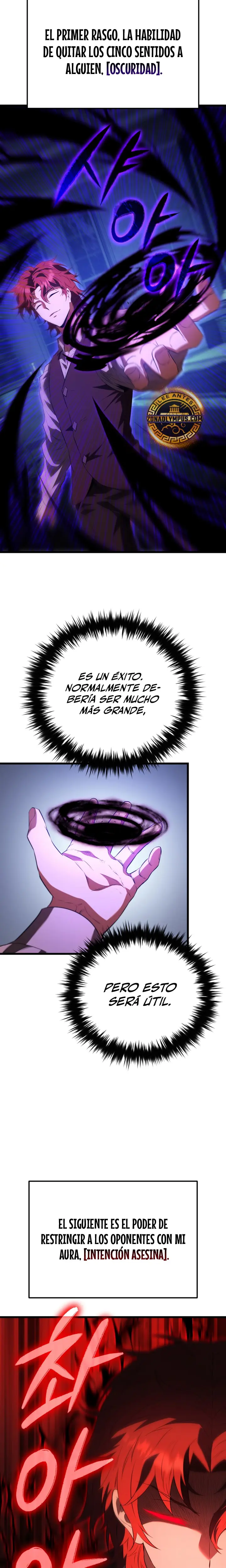 El villano de mirada cortante de la Academia Demoniaca capítulo 1, página 33
