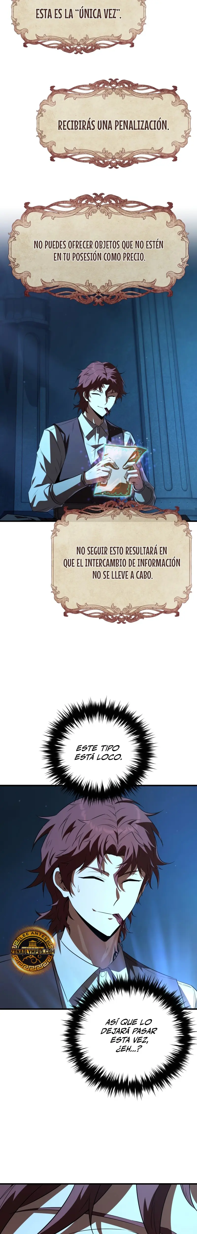 El villano de mirada cortante de la Academia Demoniaca capítulo 3, página 6