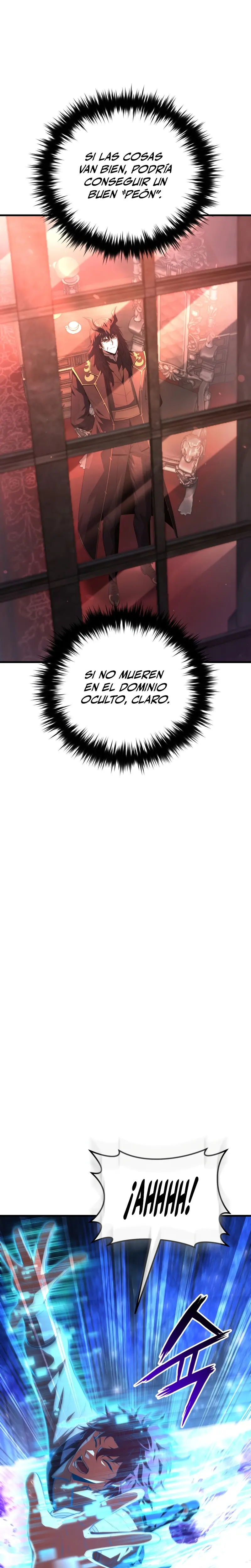 El villano de mirada cortante de la Academia Demoniaca capítulo 3, página 19