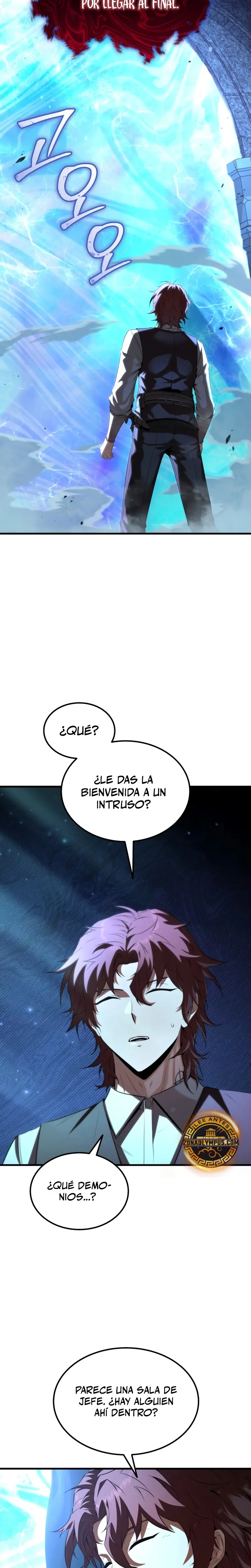 El villano de mirada cortante de la Academia Demoniaca capítulo 3, página 28