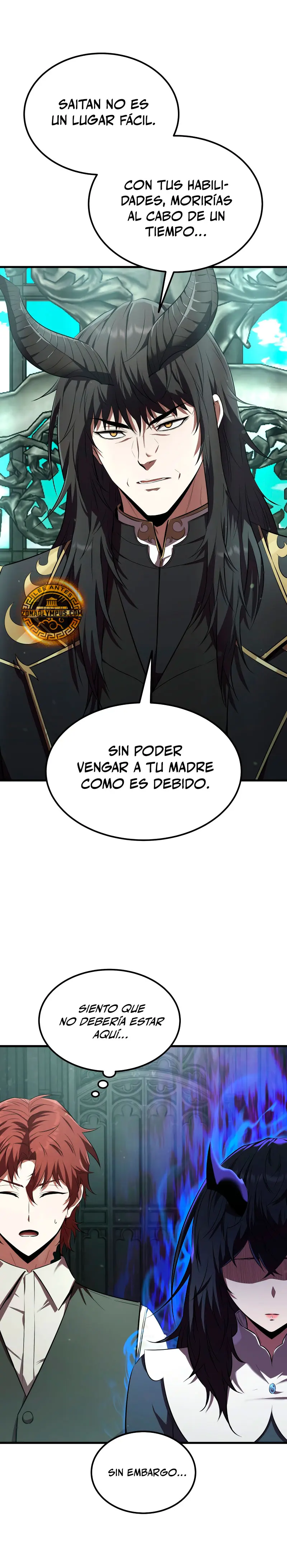 El villano de mirada cortante de la Academia Demoniaca capítulo 5, página 31