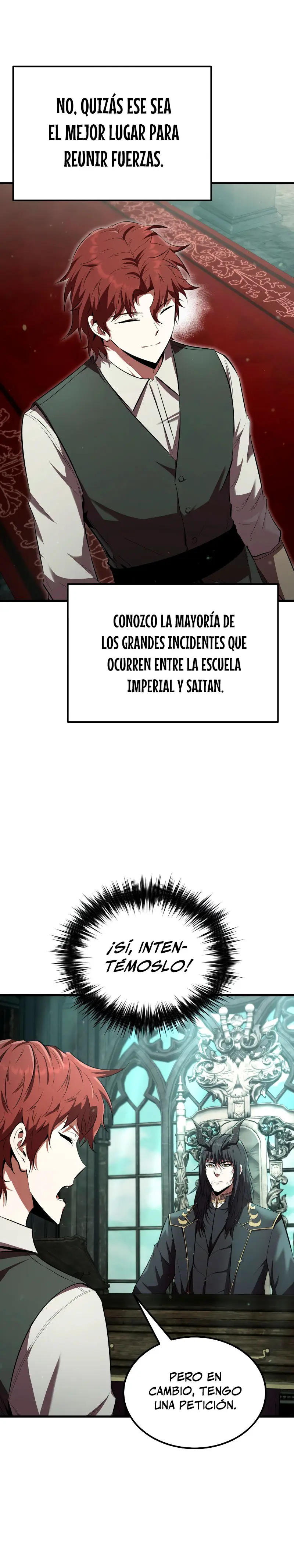 El villano de mirada cortante de la Academia Demoniaca capítulo 5, página 34