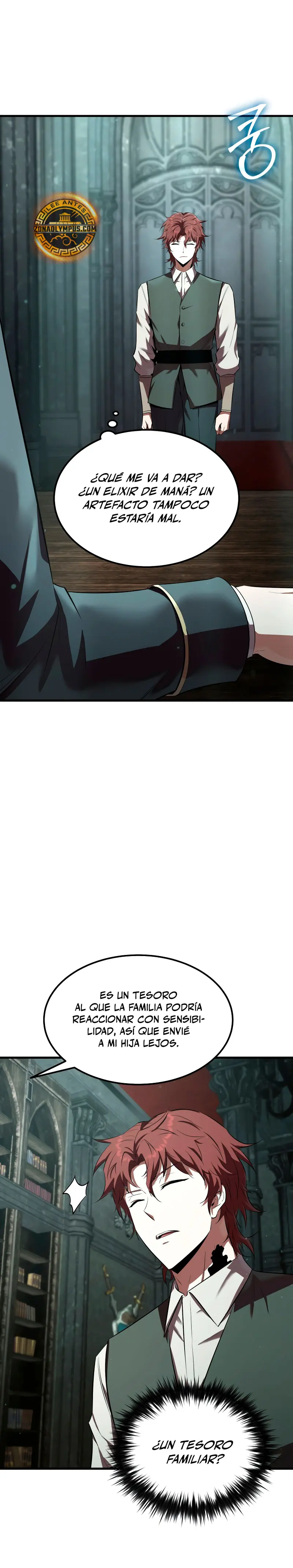 El villano de mirada cortante de la Academia Demoniaca capítulo 5, página 38