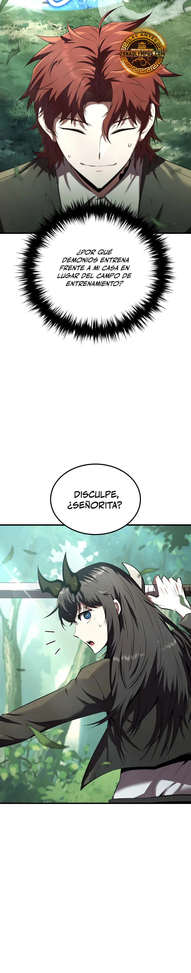 El villano de mirada cortante de la Academia Demoniaca capítulo 6, página 19