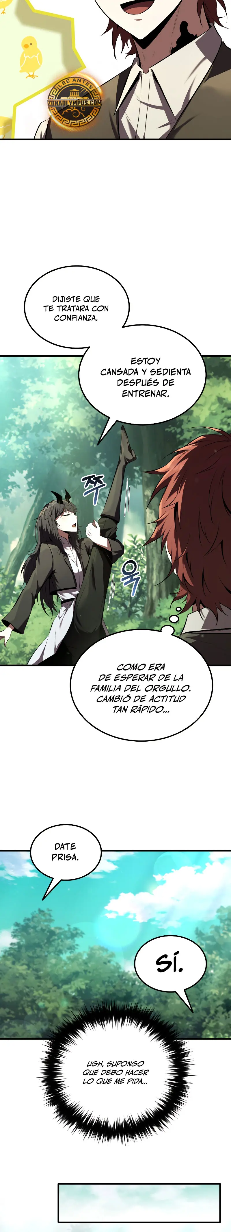 El villano de mirada cortante de la Academia Demoniaca capítulo 6, página 25