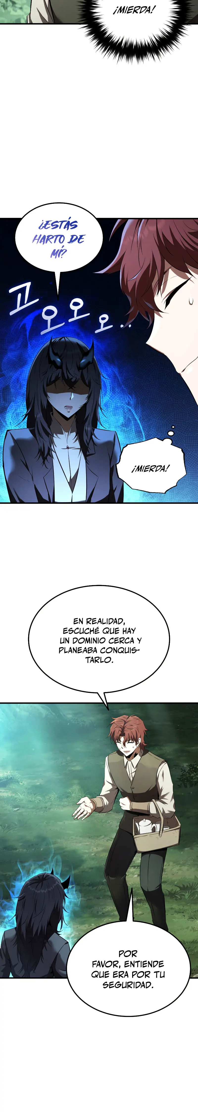 El villano de mirada cortante de la Academia Demoniaca capítulo 6, página 31