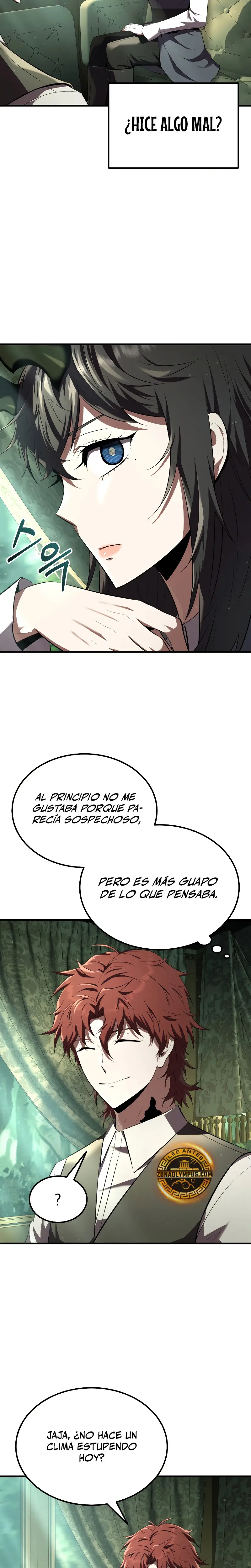 El villano de mirada cortante de la Academia Demoniaca capítulo 8, página 18