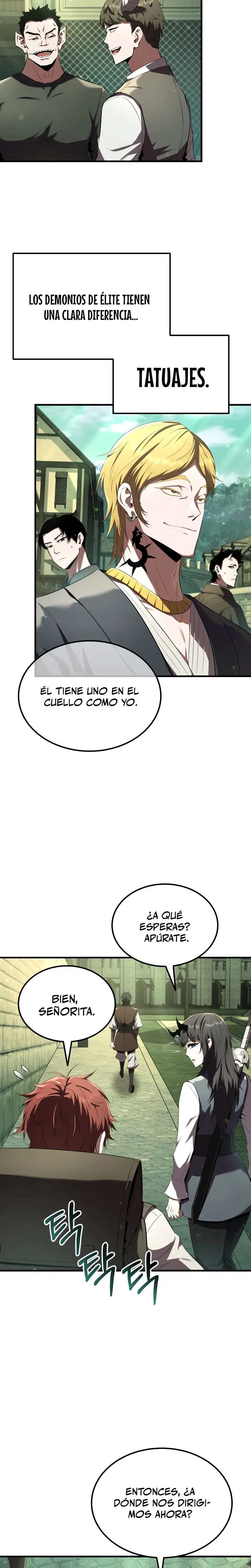 El villano de mirada cortante de la Academia Demoniaca capítulo 8, página 25
