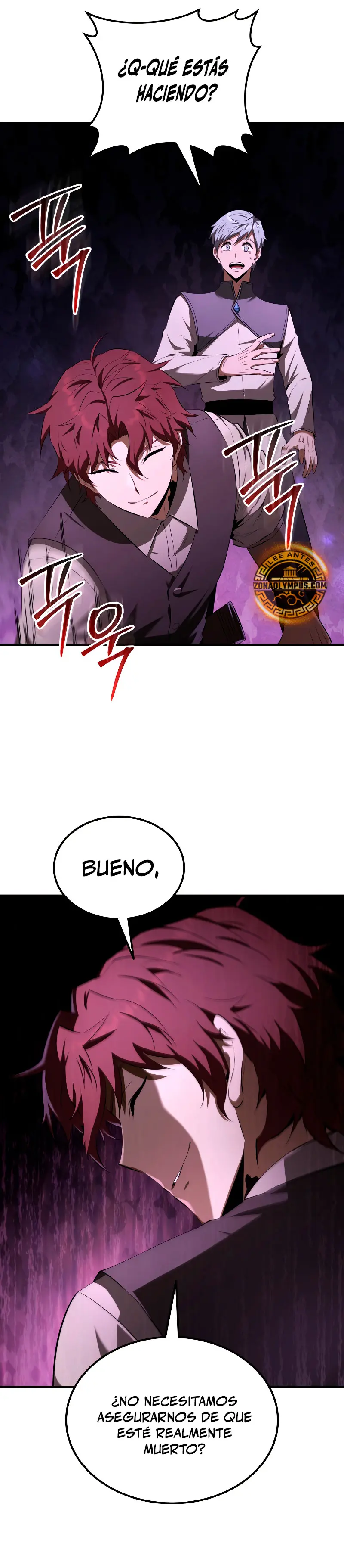 El villano de mirada cortante de la Academia Demoniaca capítulo 13, página 27