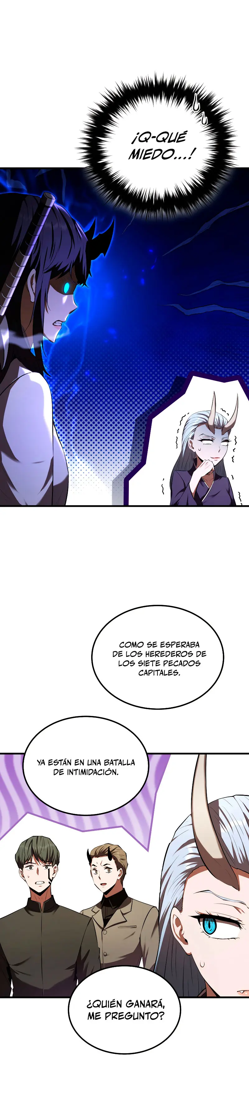 El villano de mirada cortante de la Academia Demoniaca capítulo 13, página 32