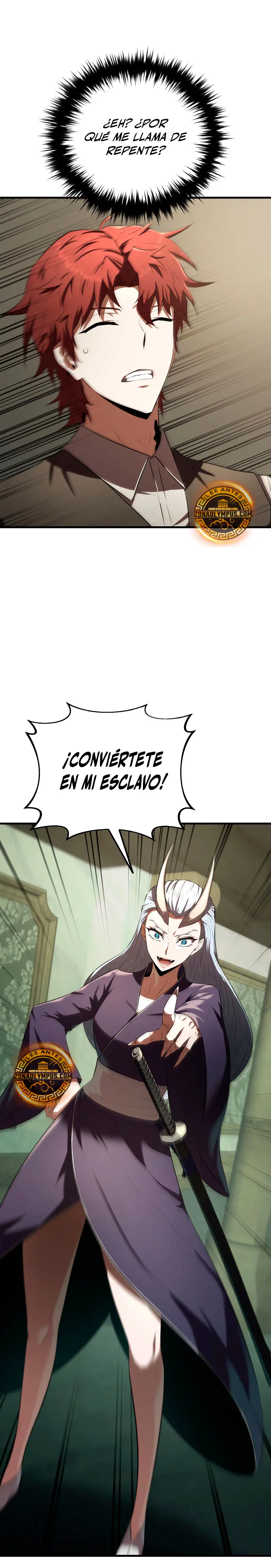 El villano de mirada cortante de la Academia Demoniaca capítulo 13, página 42
