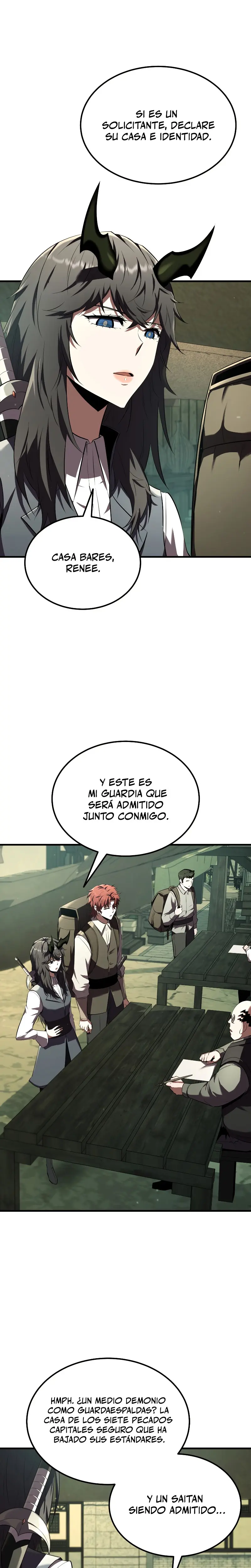 El villano de mirada cortante de la Academia Demoniaca capítulo 9, página 4