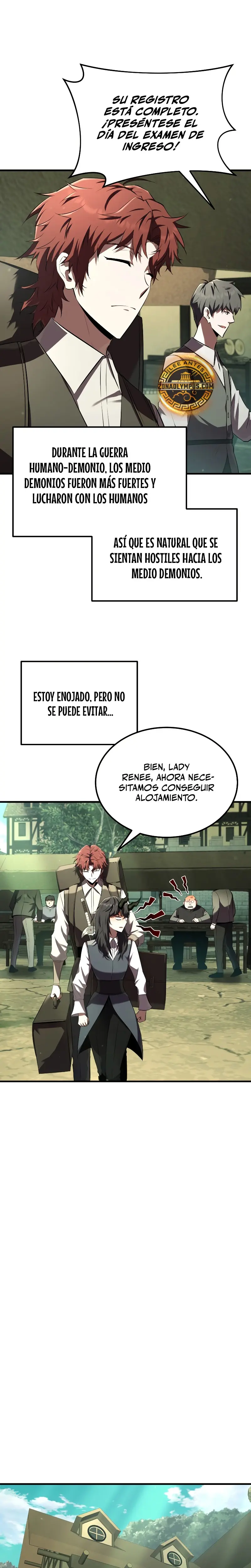 El villano de mirada cortante de la Academia Demoniaca capítulo 9, página 6
