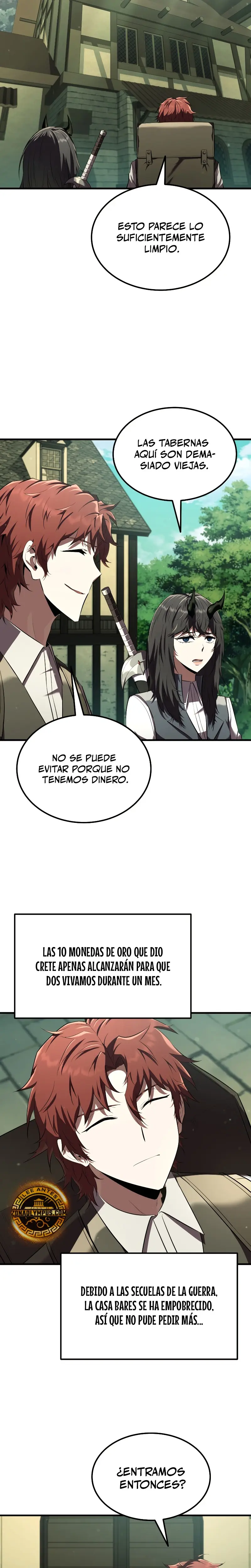 El villano de mirada cortante de la Academia Demoniaca capítulo 9, página 7