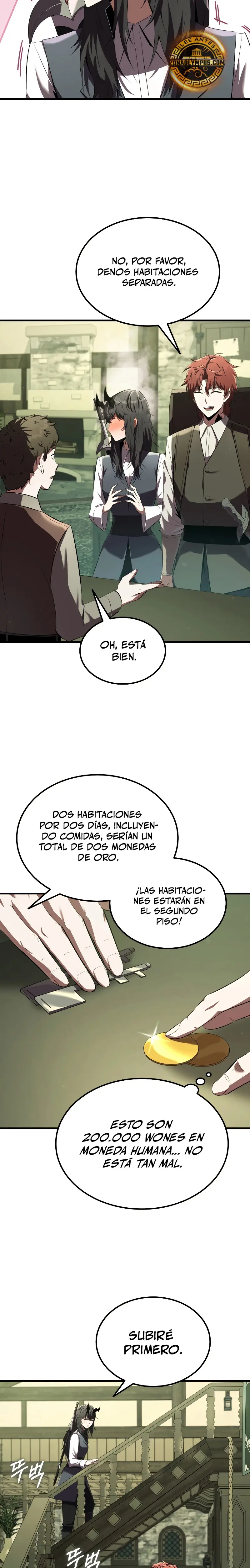 El villano de mirada cortante de la Academia Demoniaca capítulo 9, página 9