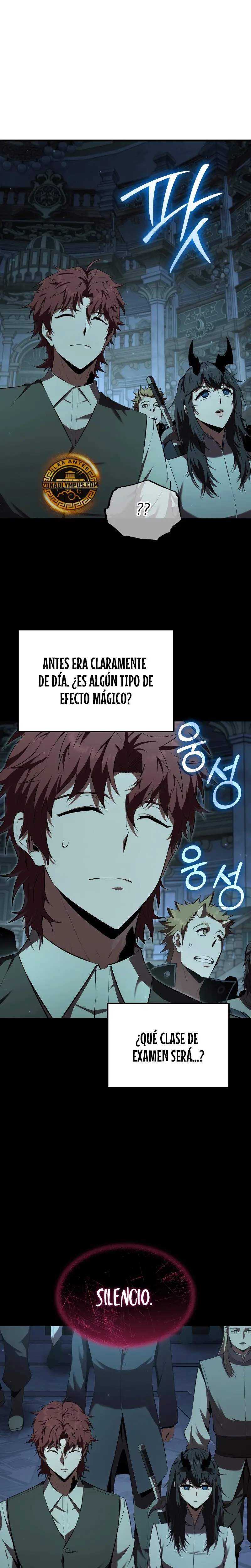 El villano de mirada cortante de la Academia Demoniaca capítulo 9, página 20